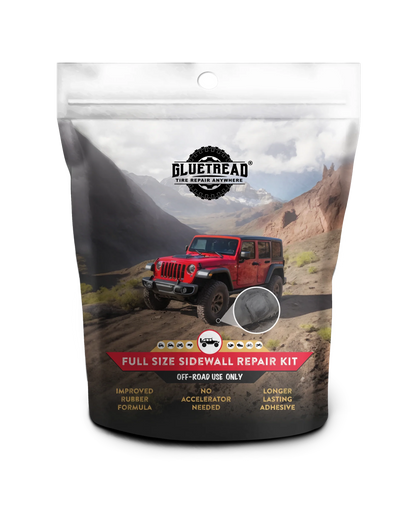 GlueTread 4x4 Sidewall Repair Kit