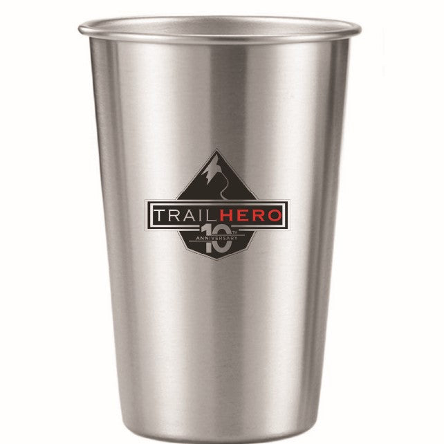 Tire-Rite x Trail Hero 10th Anniversary Pint Glass